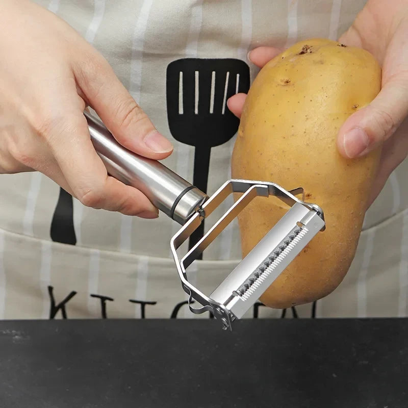 Stainless Steel 4-in-1 Peeler