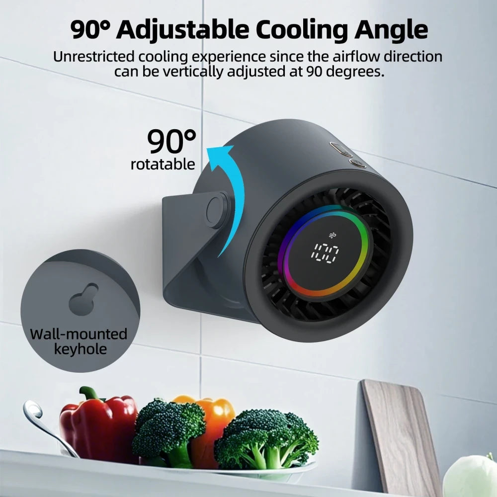 GOOJODOQ Desktop Fan